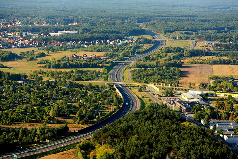 Ostrów Mazowiecką otaczają lasy Puszczy Białej